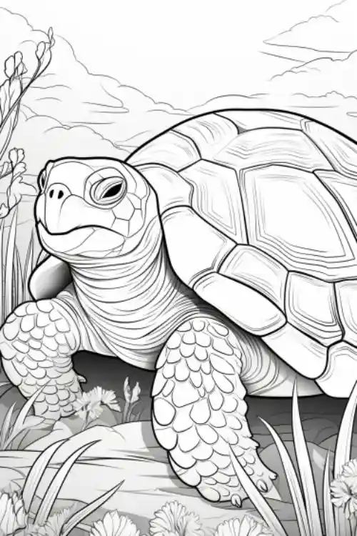 turtle-coloring-pages