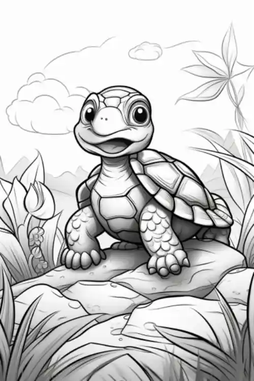 turtle-coloring-pages