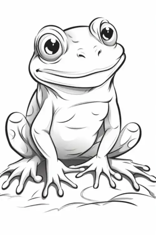 Frogs-Coloring-Pages