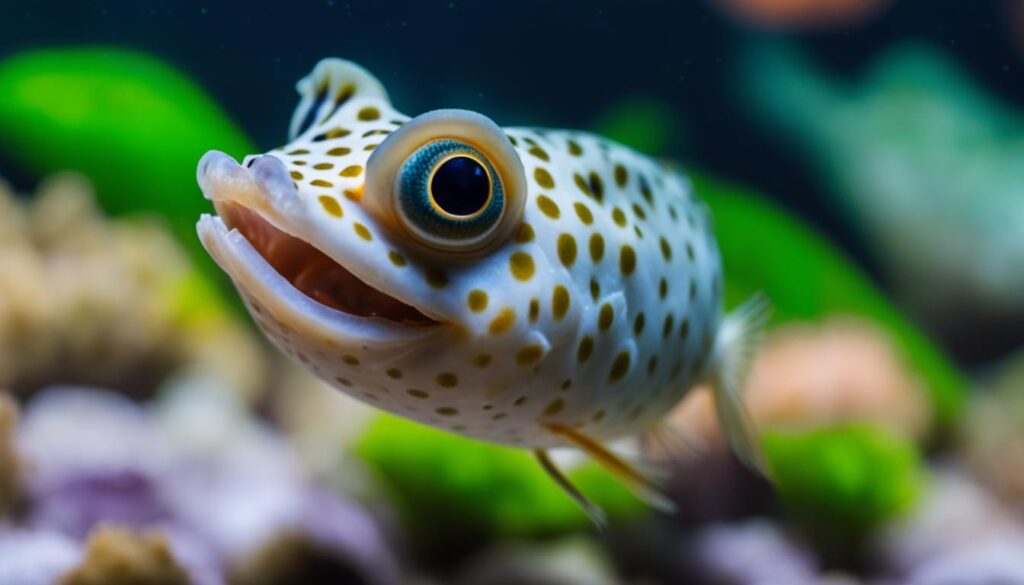 Feeding Pea Puffers Feeding Pea Puffers