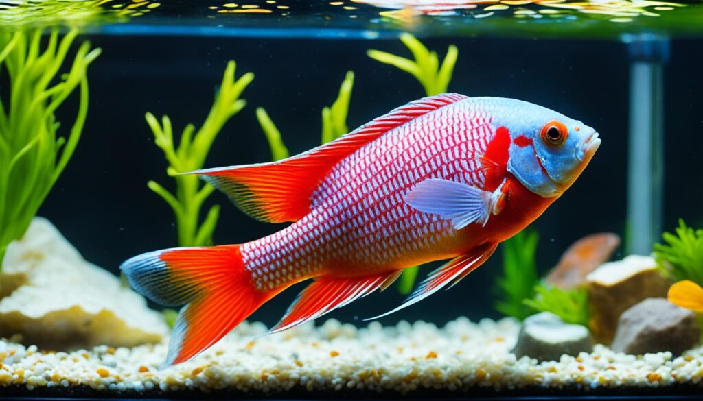 blood parrot cichlid