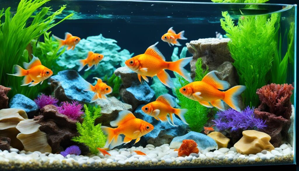 goldfish tank mates